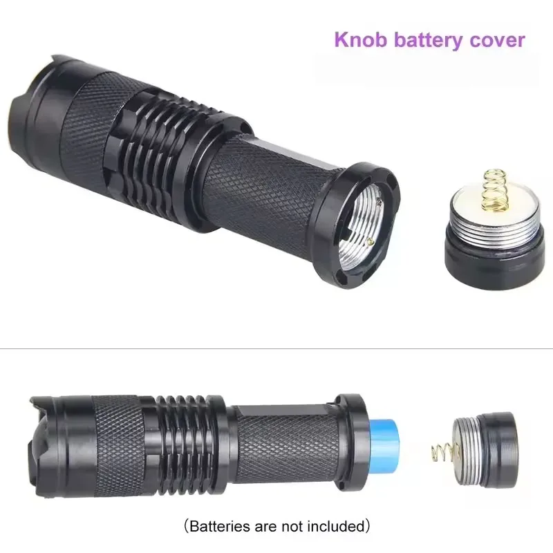 Portable LED Camping Lamps Tactical Flashlights 3-Mode Handheld Powerful LED Torch Light Lanterns Self Defense