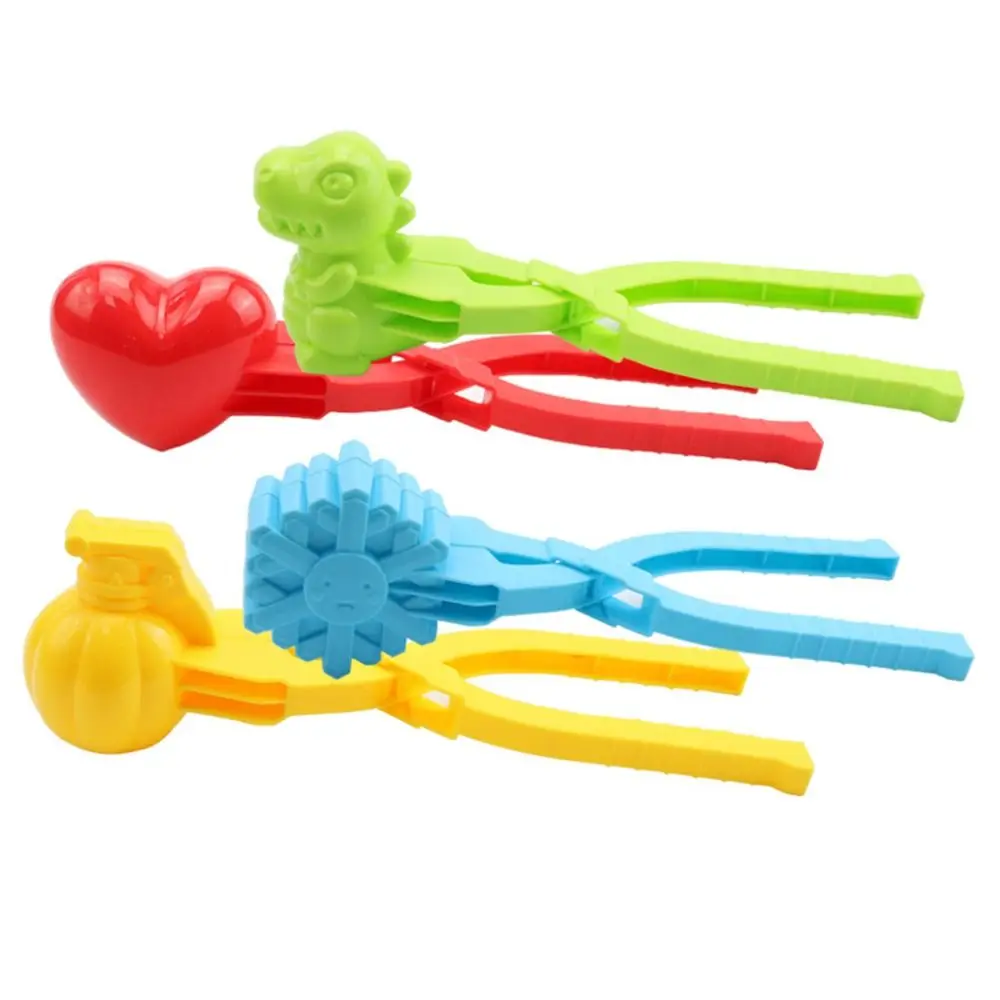 Sports Snowballs Mold Snowballs Fight Snow Shovel Snowball Maker Mold Duck Snowball Clip Bear Snowball Clip Sand Making Mould