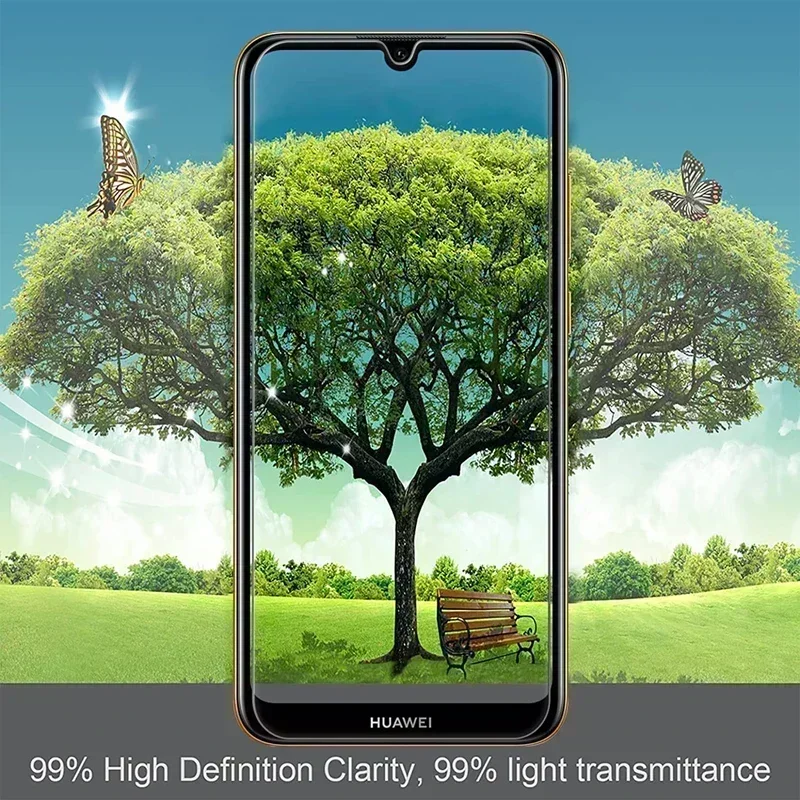 واقي شاشة من الزجاج المقسى لهاتف هيواوي ، P sمارت P ، P سمارت Z Z S ، P30 لايت P20 برو P40 لايت E P50 ، 4