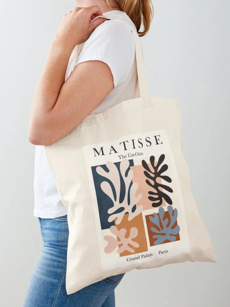 الكبرى باليس: خمر ماتيس القصاصات معرض الإعلان طباعة حمل حقيبة حمل حقيبة مخصصة حقيبة قماش قنب حقائب للهدايا #1