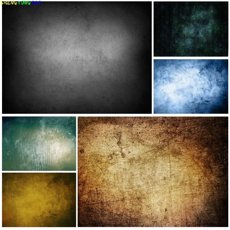 

Vinyl Custom Gradient Vintage Photography Background Newborn Baby Portrait Photo Backdrops Studio Props 21129 XTXT-02