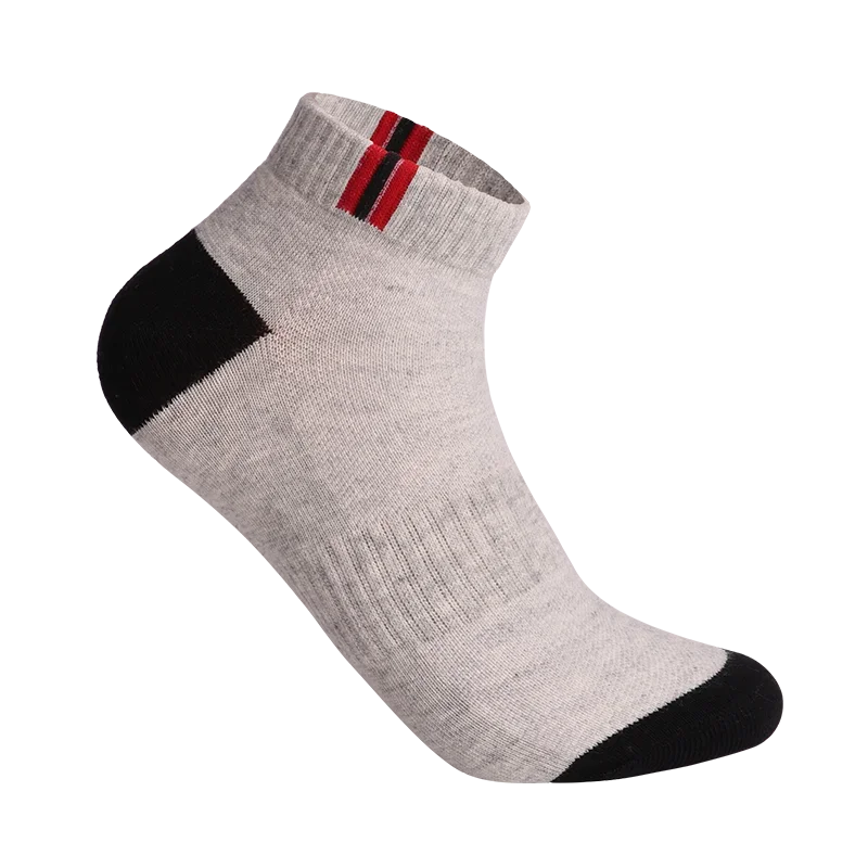 5 Pairs Mens Ankle Sports Socks Classic Patchwork Mesh Breathable Cotton Men Short Sock High Quality Deodorant Male Sock Meias