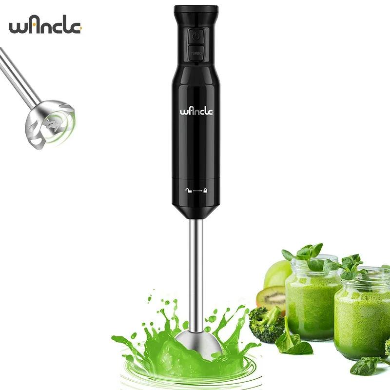 

Wancle 600W Electric Hand Immersion Blender Multifunctional Kitchen Mixer For Baby Food Vegetable Meat Grinder Turbo Function