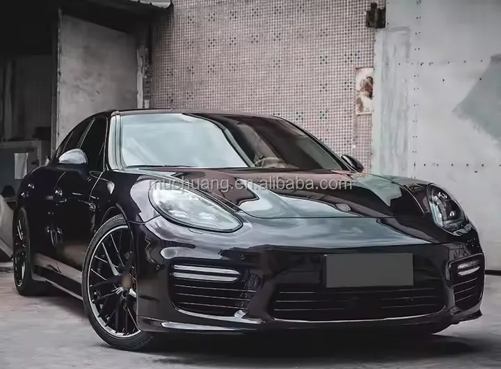 الأكثر مبيعاً 2014-2016 لـ Pors-che Pana-mera 970.2 Tur-bo Style Body Kit المصد الأمامي والناشر الخلفي ترقية مع مادة PP #5