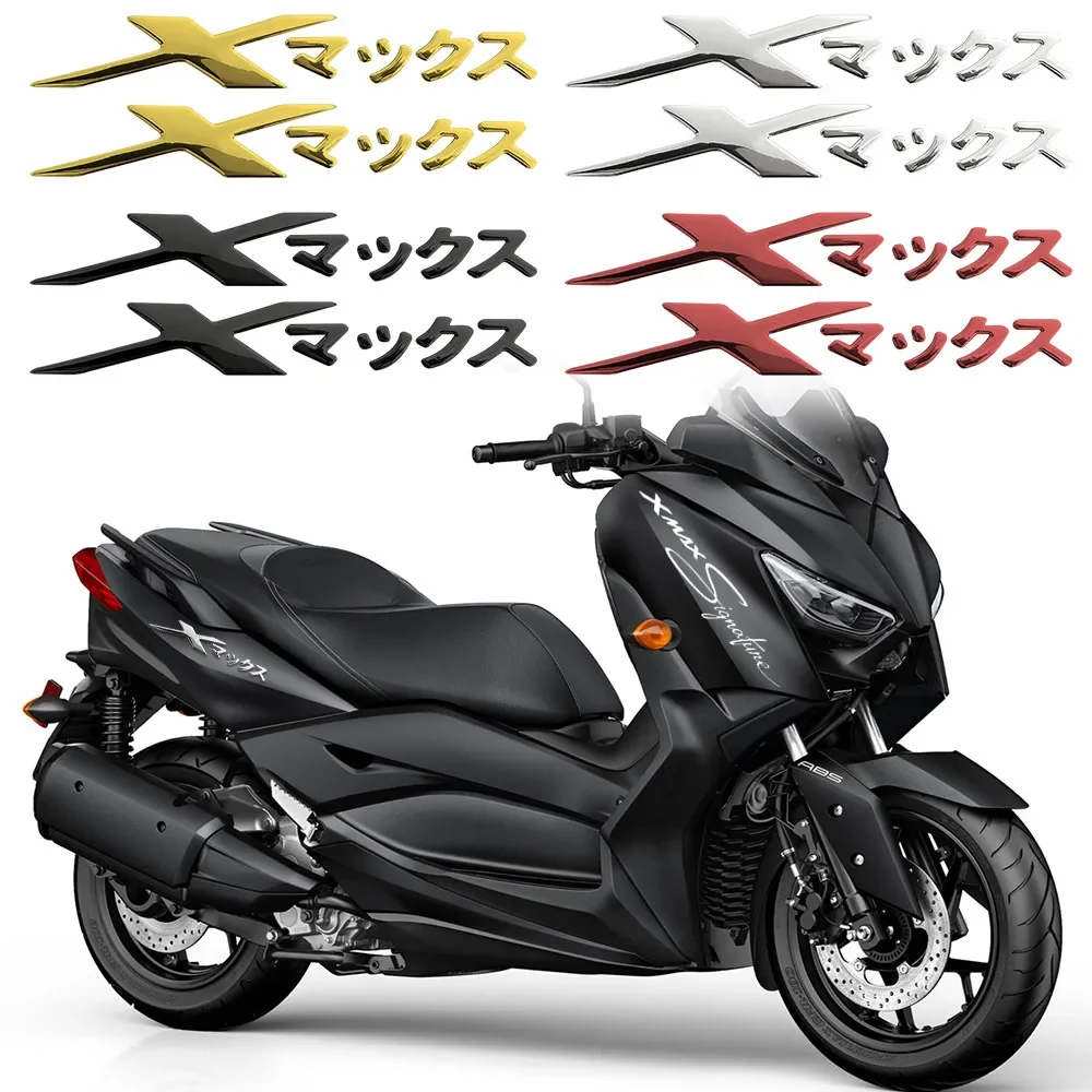 Motorcycle Stickers 3D Epoxy XMAX Japanese Version Sticker Signature Decal for Yamaha Xmax300 Xmax X 125 250 300 400 2023