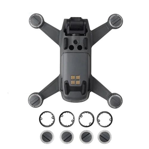 Cubierta de lámpara de luces de sombra LED y placa/Base de cubierta de lámpara para reemplazo de componentes de protección de lámpara DJI Spark