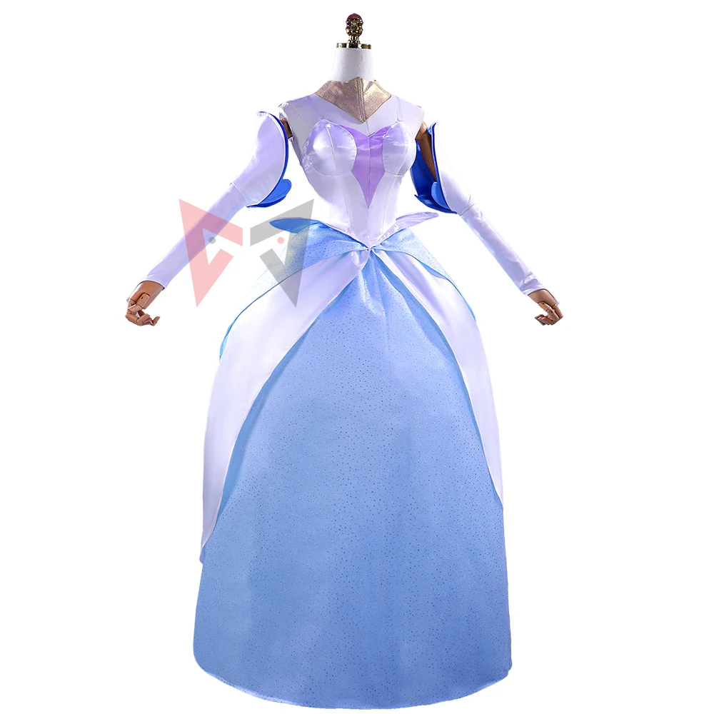 جديد فرسان غينيفري تأثيري حلي فستان الأميرة شعر مستعار للاختيار لعبة حفلة الهالوين مخصص