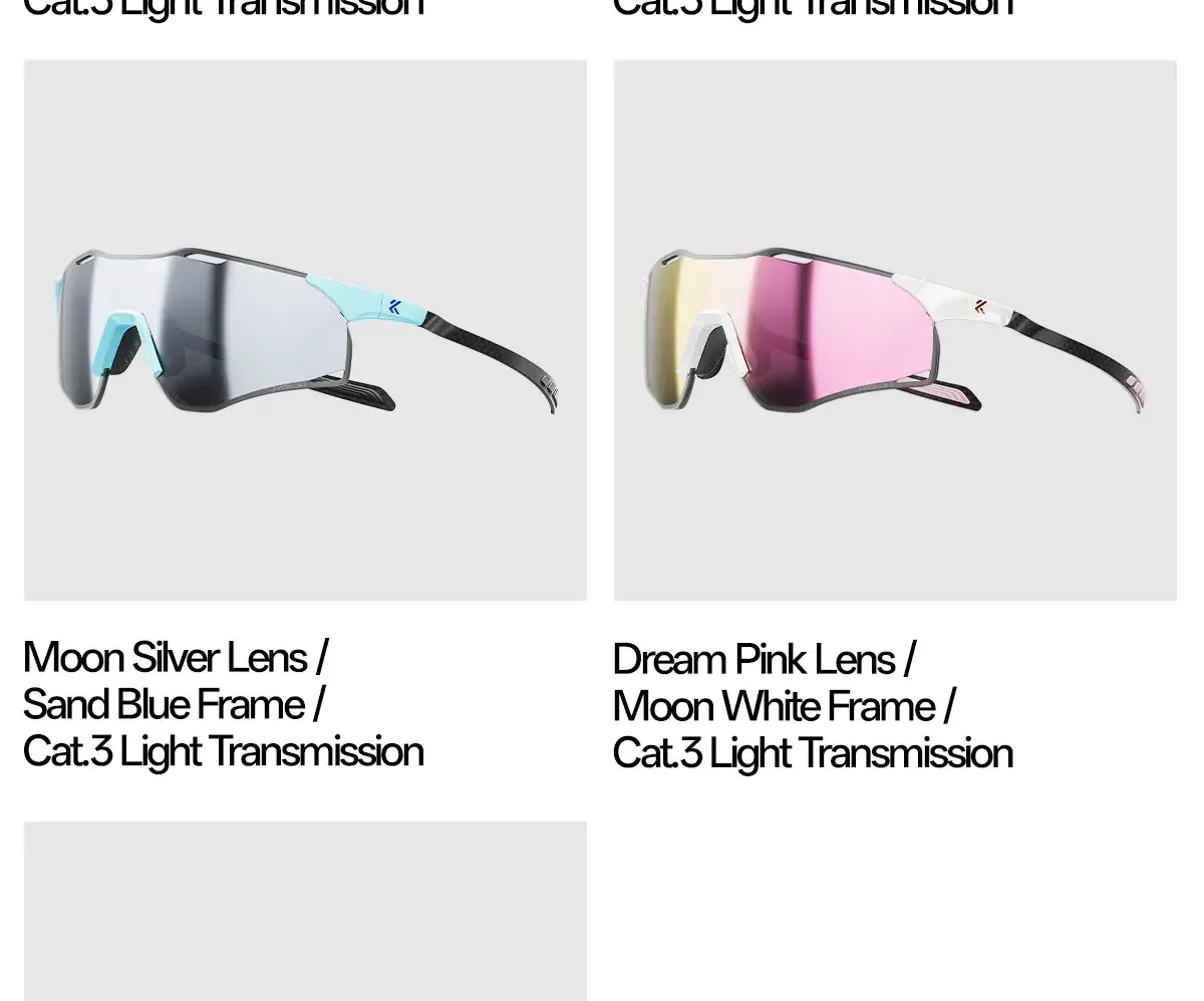 Kapvoe 2026 Neue Sonnenbrille Radfahrbrille Leichte Laufbrille Sportbrille für Männer und Frauen Wanderbrille Kohlefaser UV400 Schutzbrille – Detail 40