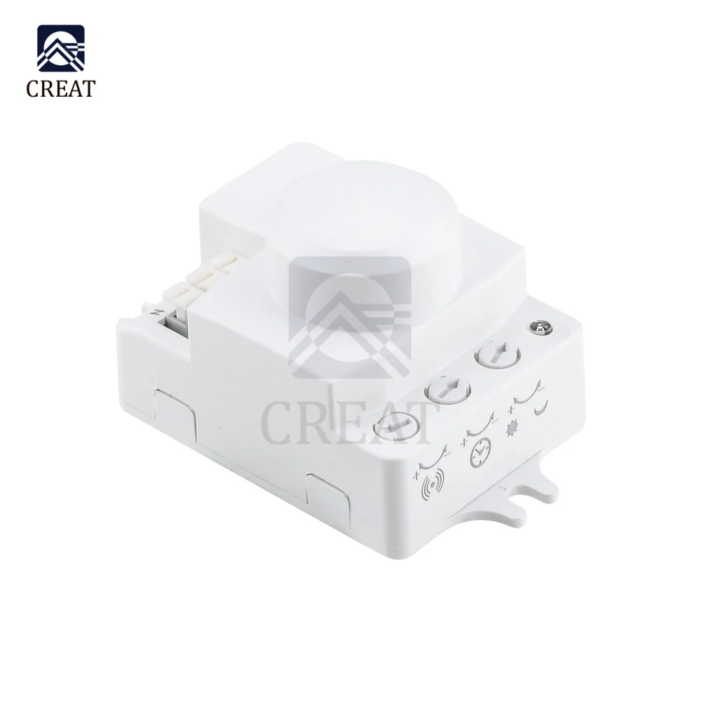 5.8G Microwave Sensor Switch 220V TDL-1912 Intelligent Energy-saving Control Radar Sensor Strong Anti-interference