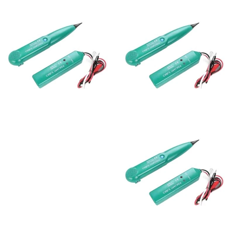ABRU-3X MS6812 LAN Network Cable Tester Telephone Phone Wire Tracker Tracer For UTP STP Cat5 Cat6 Line Finder No Battery