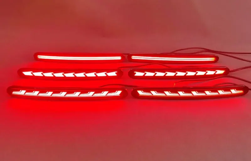 For Chery Q 2026 Car LED Rear Bumper Light Reflector Modification Driving Brake Warning Light Navigation Light Car Accessories detail image 13