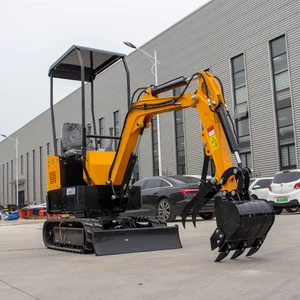 حفار البناء حفارة مجنزرة صغيرة ، حفارة صغيرة للبيع ، 0.8 طن ، 1 طن ، 1.5 طن ، 1.8 طن ، 2 طن أعلى 12 حفارة صغيرة 8 طن - No3