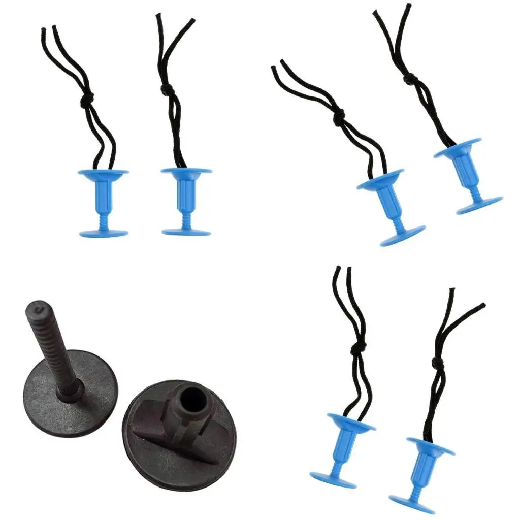 

Y1UC Surfboard Leash Plug Attachments with Cord for Surfboard Bodyboard Softboard