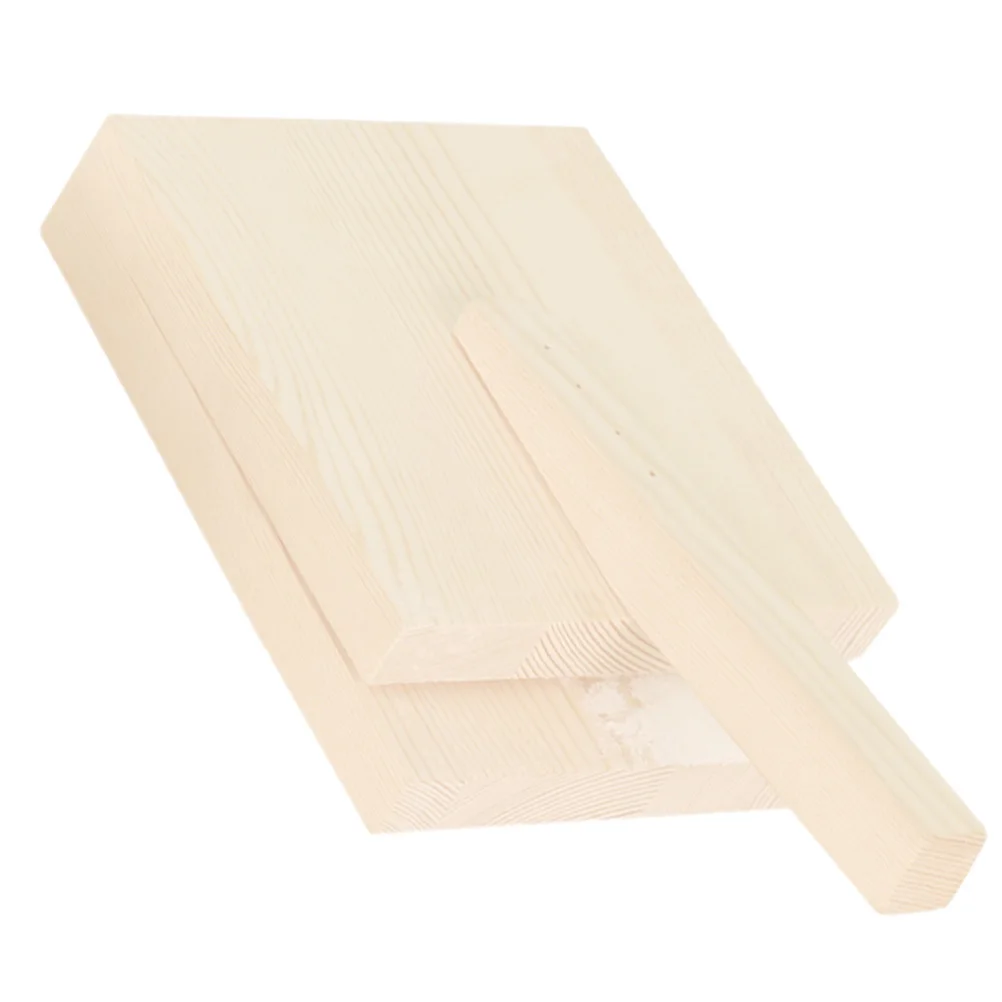 

1Pcs Dumpling Wrapper Presser Wooden Dough Pressing Tool Kitchen Gadget Dumpling Maker Dough Presser Easy Use