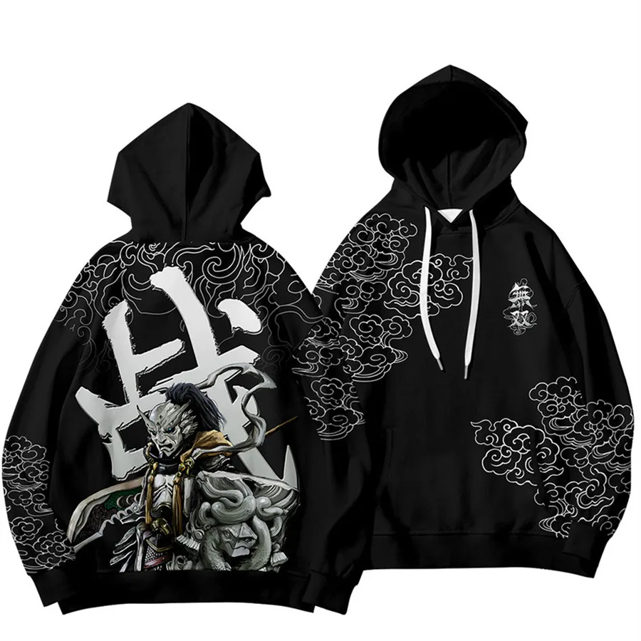 

Autumn Winter Anime Sword Demon Sweatshirts Chinese Style 3D Hoodies Boys Fashion Streetwear Hoodie Casual Jacket Men Clothing