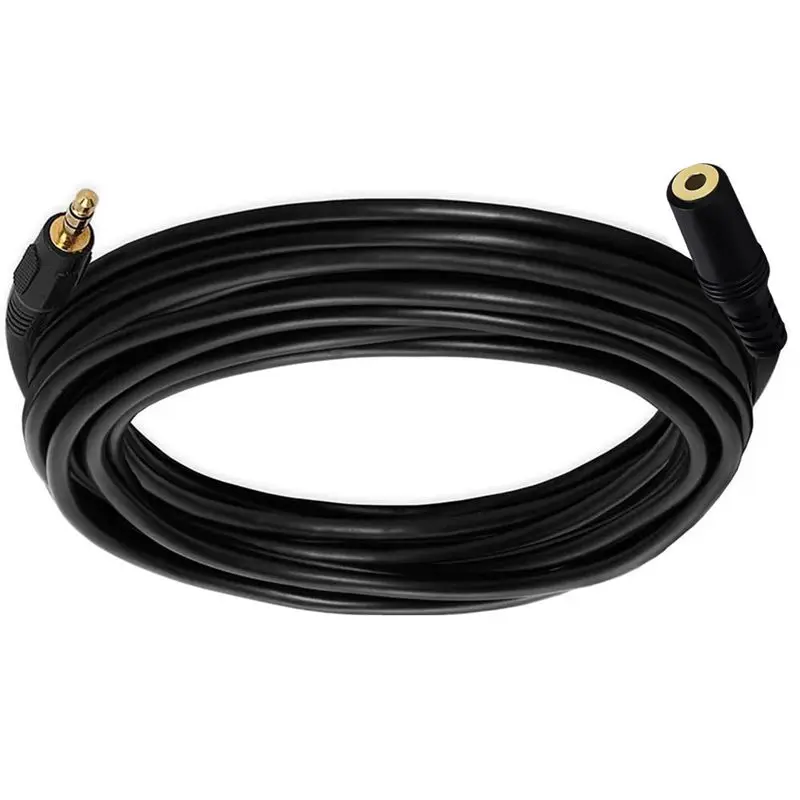 Cable de extensión de Audio de 3 polos, macho a hembra, para teléfono, tableta, adaptador de conector auxiliar de Audio, dc3.5 mm