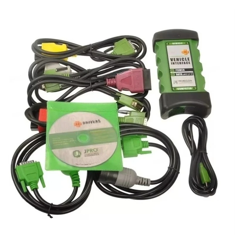 PRO Heavy-Duty Truck Diagnostic Scanner – Noregon JPRO DLA+2.0 Adapter Kit with Software 2019 V1