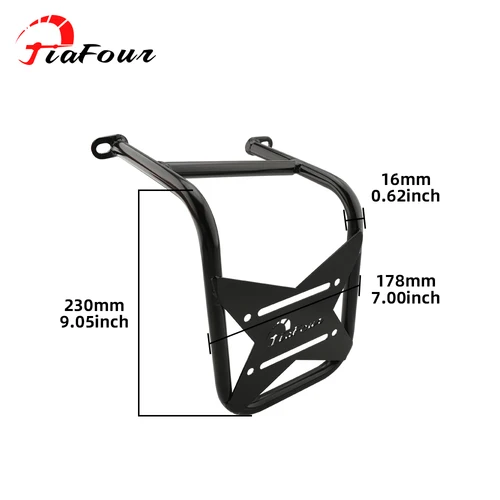 Imagen 2 del producto Para Scrambler 1200 X XC XE Scrambler 1200XE Scrambler 1200XC Scrambler 1200X bolsa de sillín bolsa de maletero lateral soporte