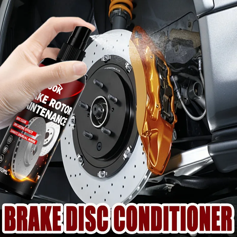 Professional Brake Quietening Lubricant & Polish - All-Metal Reducer Spray for Car/Motorcycle Brake Noise, Hub Coating Maintenan