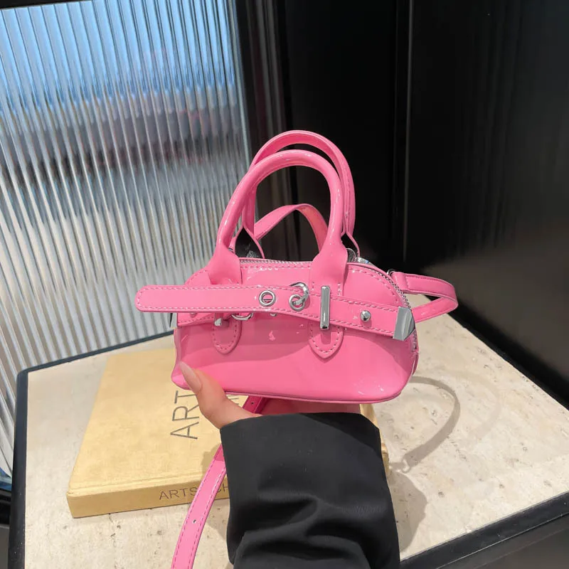 

Винтажная мини-сумка 2025 года, модная женская сумка с верхней ручкой, сумка через плечо в стиле ретро, шикарная сумка через плечо, элегантная сумка «день-ночь» ​