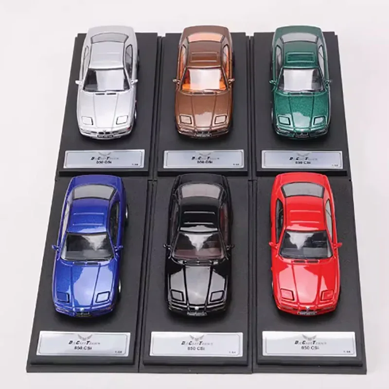 Diecast 1:64 Scale BMW 850CSi Alloy Car Model Adult Toys Gift Collectibles Souvenirs Gifts Static Finished Ornaments Display