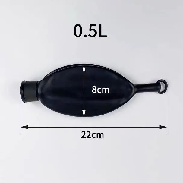 Multi-specification Respirator for Pets Latex Airbag Respiratory Circuit Accessories Air Storage Bag