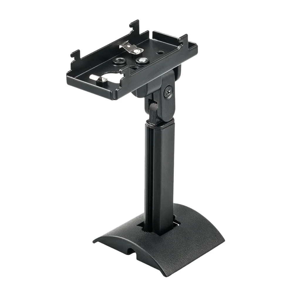 

Plastic and Metal Surround Sound Wall Bracket Speaker Wall Mount Brackets Holder Stand (Black) speaker bracket