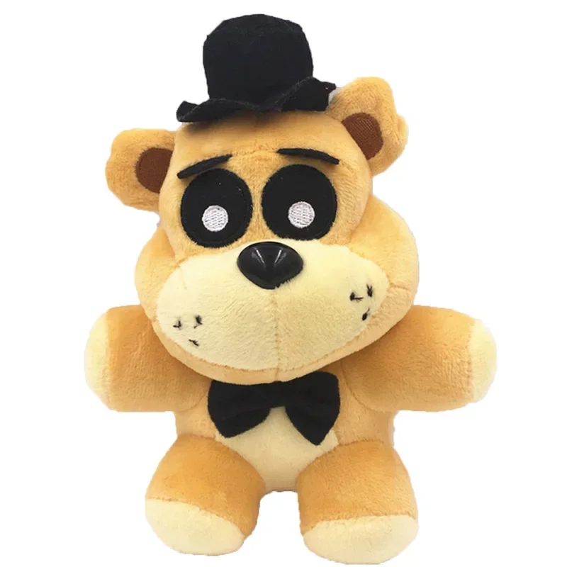 2026 Neue Fünf Nacht bei Freddy Fnaf Niedliche Plüschtiere Spielpuppe Bonnie Bär Foxy Cartoon Gefüllte Puppen Freddy Spielzeug für Kinder Gif