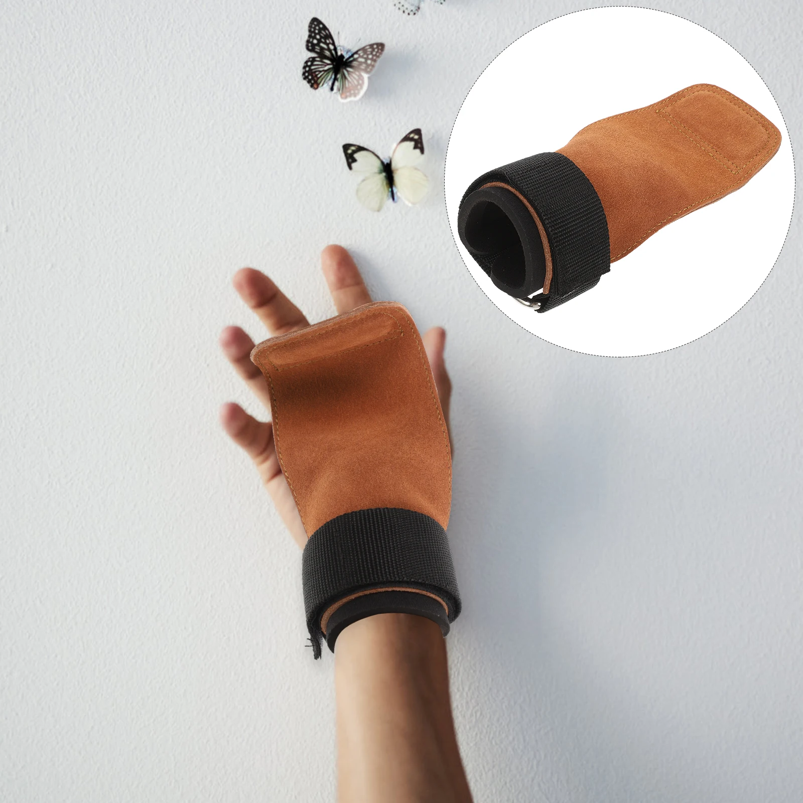 

Breathable Weightlifting Gloves Palm Pads Non Slip Sports Training Gym Pull Ups Polyester Cotton Wrist Protectors Fitness