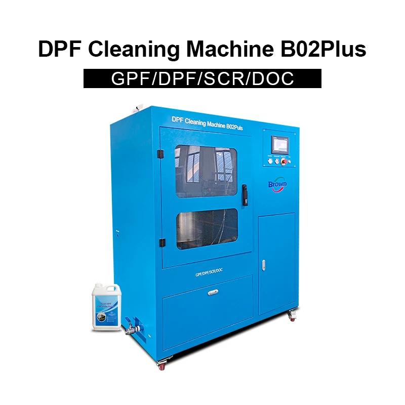 Brown truck dpf cleaning equipment dpf cleaning machine cleaner partikelfilter reinigen machine