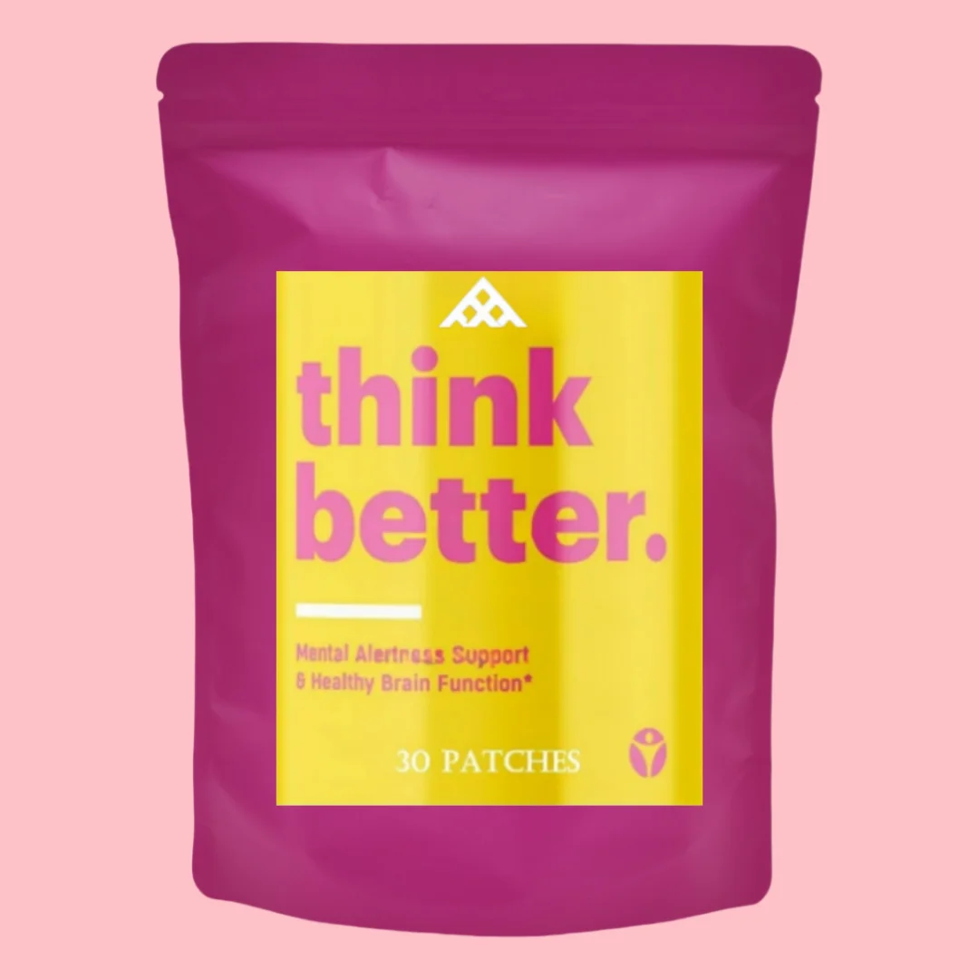 

30 Patches Think Transdermal Patches Brain Vitamin For Memory And Focus, Nootropics Focus Patches