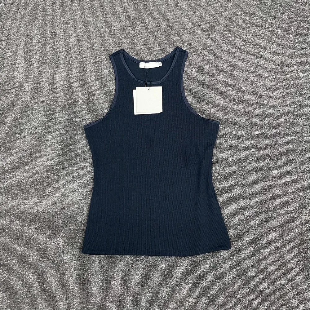 Maxdutti Tank Tops Basic Sleeveless Tshirts Women Knitwear Minimalist Ladies For 2024 Multicolor Sexy