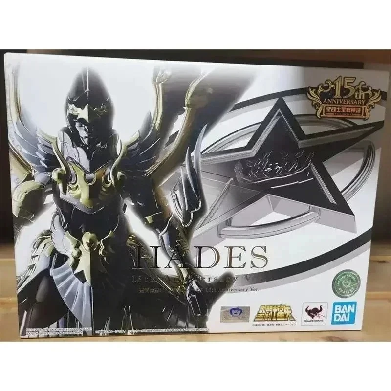 

Bandai Saint Seiya Saint Cloth Myth EX Pluto Hades Модель игрушки 15-летие Фигурка Коллекция игрушек Подарок на складе