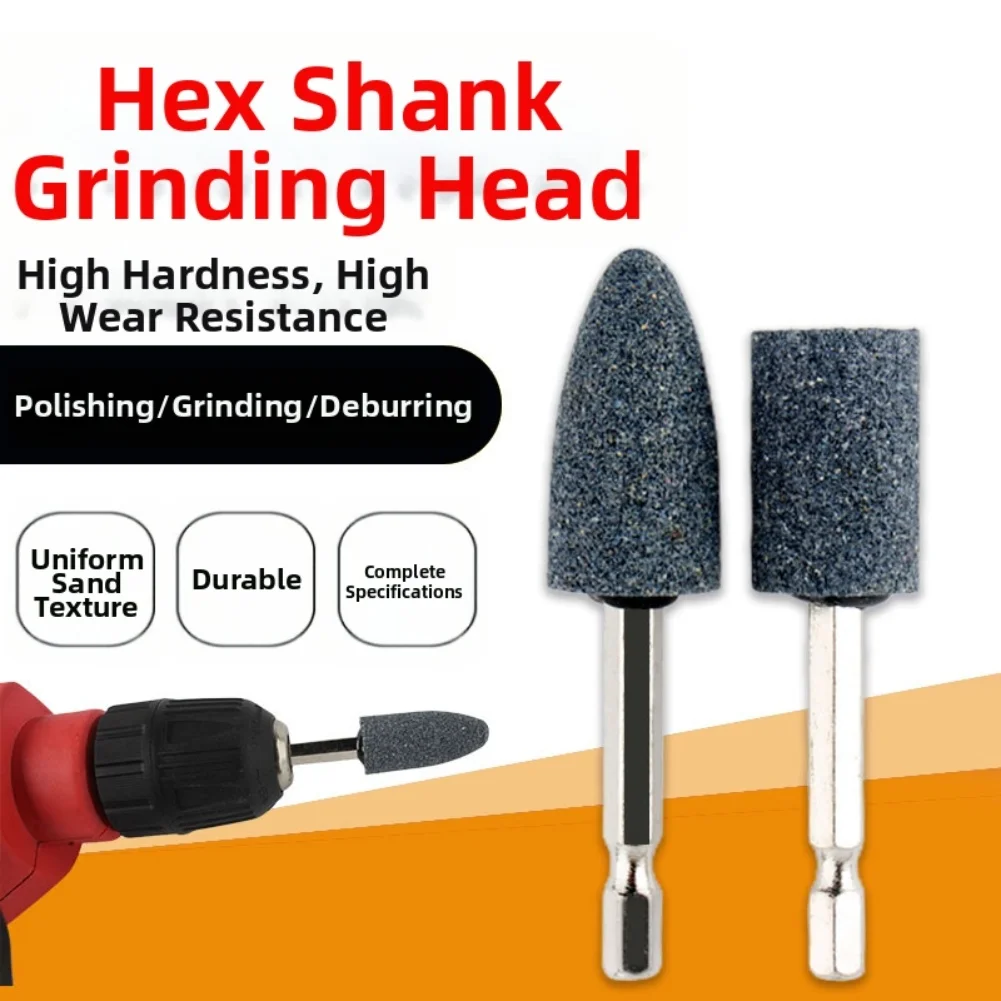 Hex Shank 16mm Grinding Wheel Heads 3pcs For Drill Use On Metal Wood Glass Hardened Steel Cutting Accessories