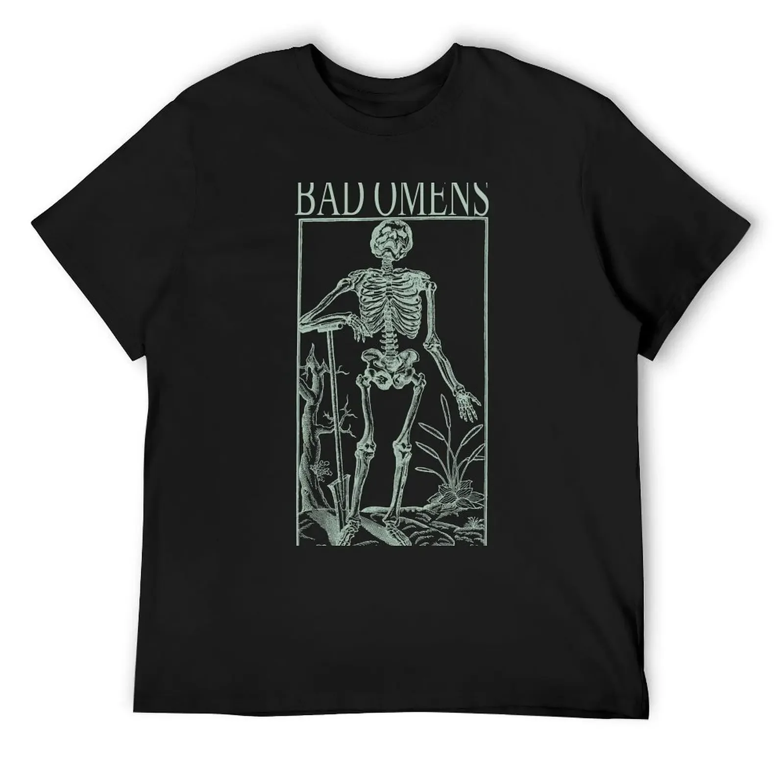 

Bad Omens fan art T-Shirt korean fashion designer shirts boys animal print man t shirt tshirts for men