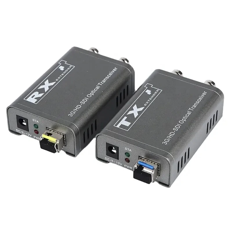 

Удлинитель видеоволокна 3G-SDI, оптоволоконный кабель 20 км через LC, 1080P SDI-оптический приемопередатчик, два выхода SDI для монитора камеры