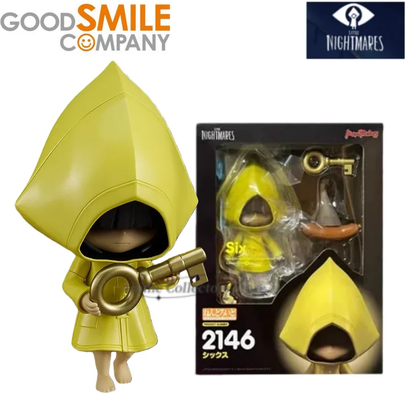 

in Stock Original Good Smile Nendoroid Little Nightmares GSC Six Anime Figure Toys Collectible Model Ornaments Gift