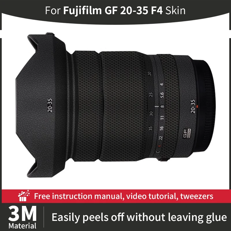 

Для Fujifilm GF 20 35 мм Обложка Fujifilm GF 20-35 мм F4 Обложка для объектива камеры наклейка против царапин защитная пленка больше цветов