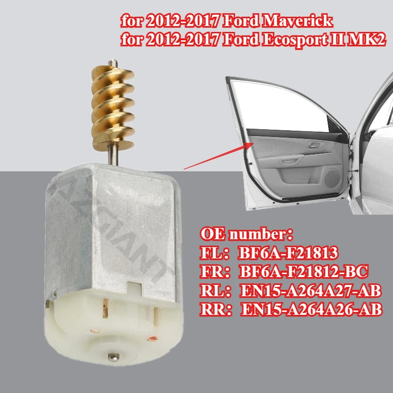 

Car Door lock motor For Ford Maverick/Ecosport II MK2 2012-2017 with copper worm automobile accessories