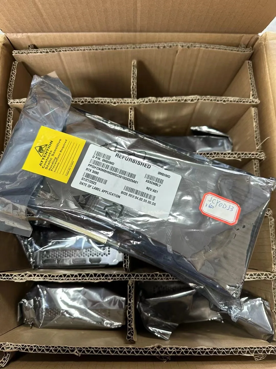 Novas placas gráficas RTX 3090 24GB