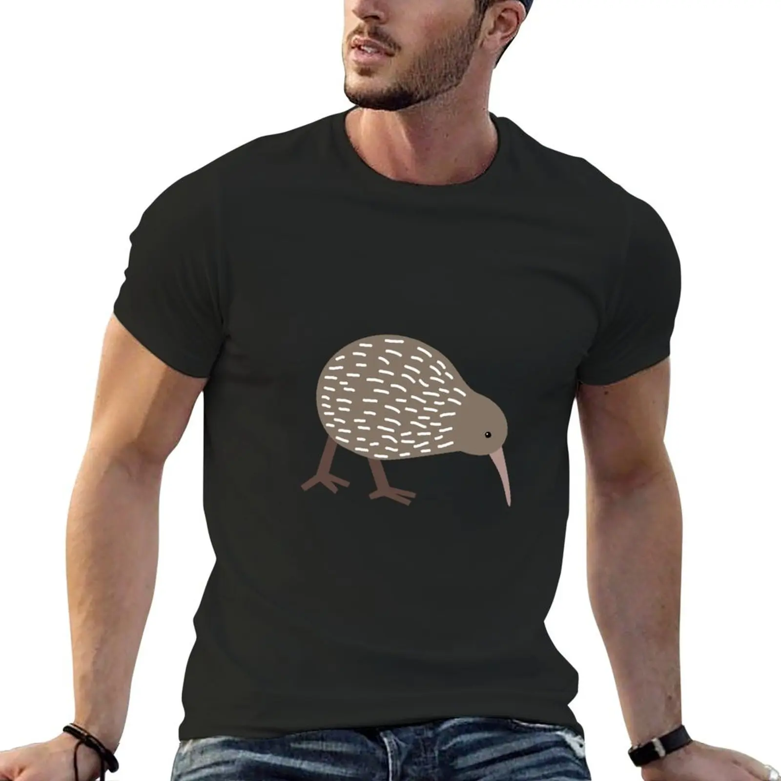 

Cute Kiwi T-Shirt man t shirt new edition funny t shirts for men