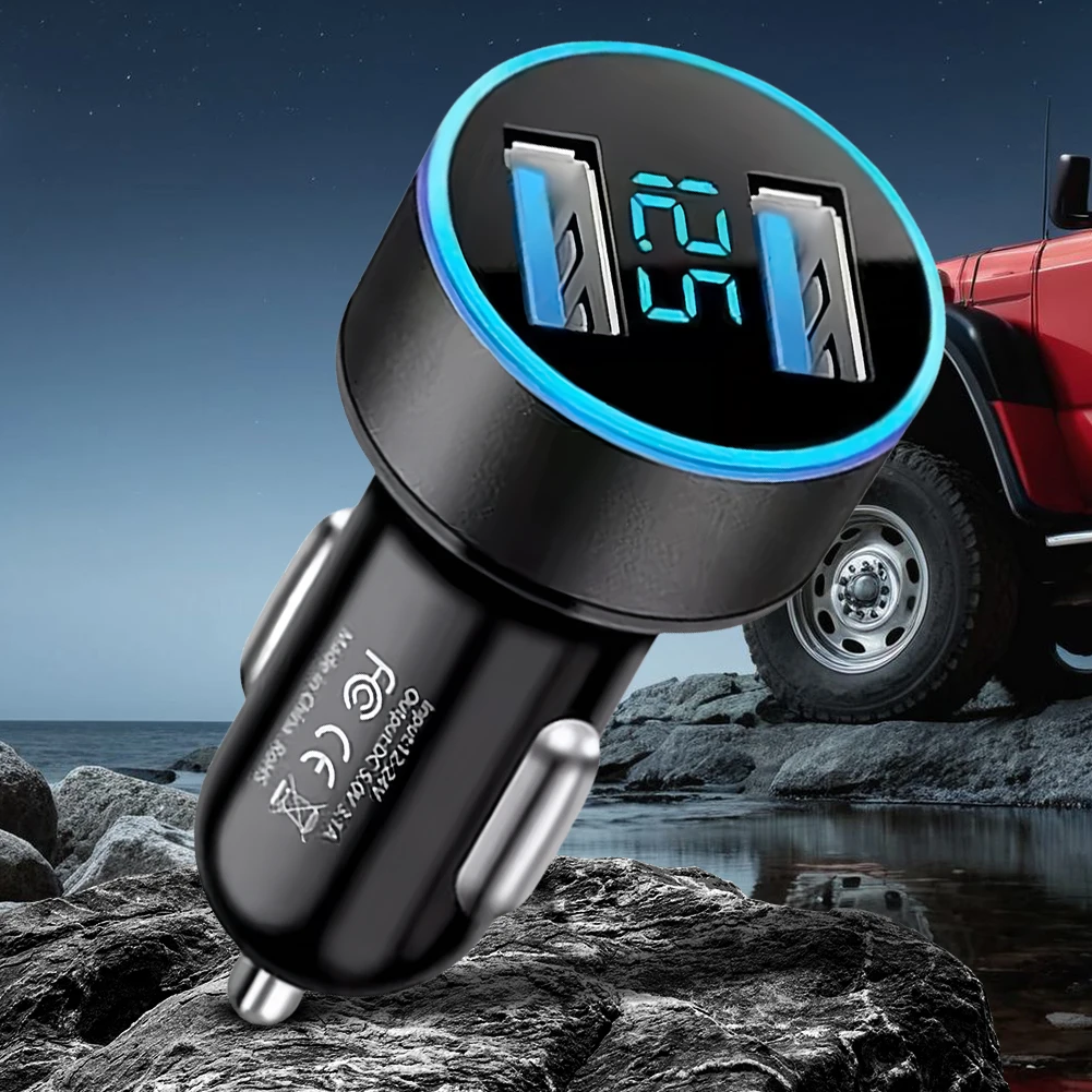 36 واط ولاعة السجائر المقبس الفاصل سيارة محول الشحن السريع المزدوج USB PD QC3.0 شاحن سيارة محول آيفون سامسونج Xiaomi