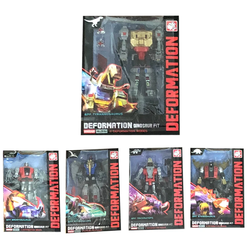 BPF Dinoking Dinobot G1 Transformation Dinosaurs Action Figure Toys Model Grimlock Slag Sludge Snarl Swoop Deformation Car Robot