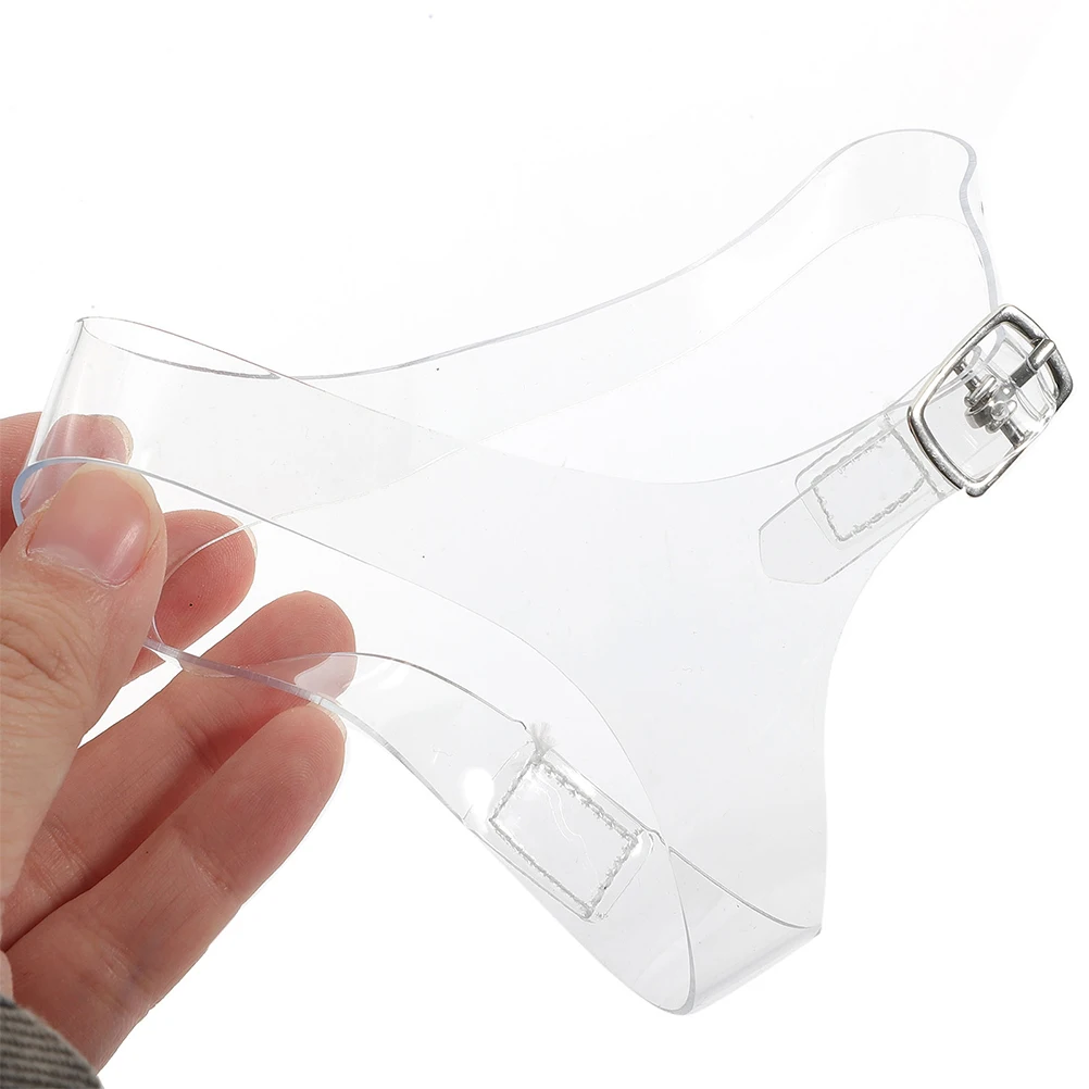

4 Pairs High Heel Strap Clear Wreath Laces Shoe Straps Bands for High Heels Antislip Triangular TPU Women Accessories