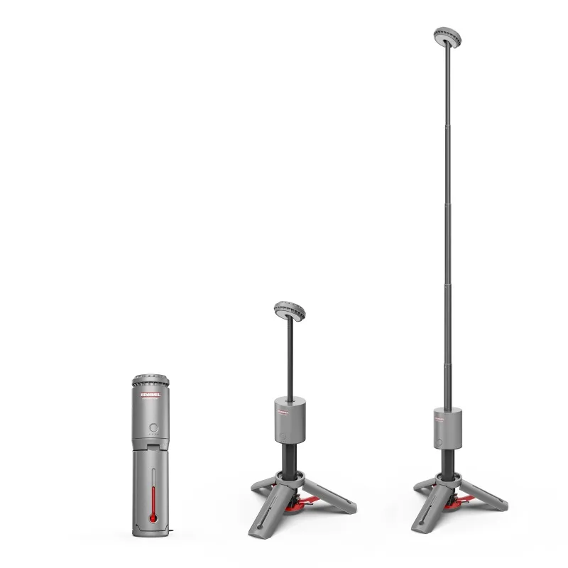 

Portable Camping Light Emitting Diode Light Photography Light with Tripod Outdoor Picnic BBQ Adjustable Retractable
