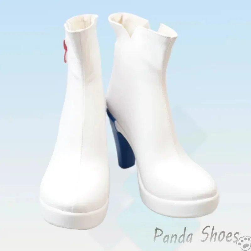 Blu Archivio Ushio Noa Scarpe Cosplay Gioco Anime Cos Stivali Comic Noa Costume Cosplay Scarpe Prop per Con Festa di Halloween