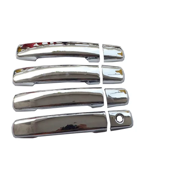 

For NISSAN Qashqai DUALIS Navara 2008-2013 Automobile ABS Chrome Door Handle Cover Car Styling Stickers Accessories 8 PCS Q-1