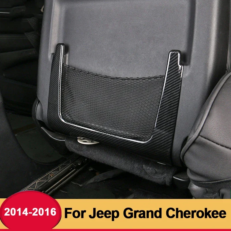 For Jeep Grand Cherokee 2014 2015 2016 2017 2018 2019 2020 Car Seat Backrest Strip Cover Trims Car Styling Accessories Sticker