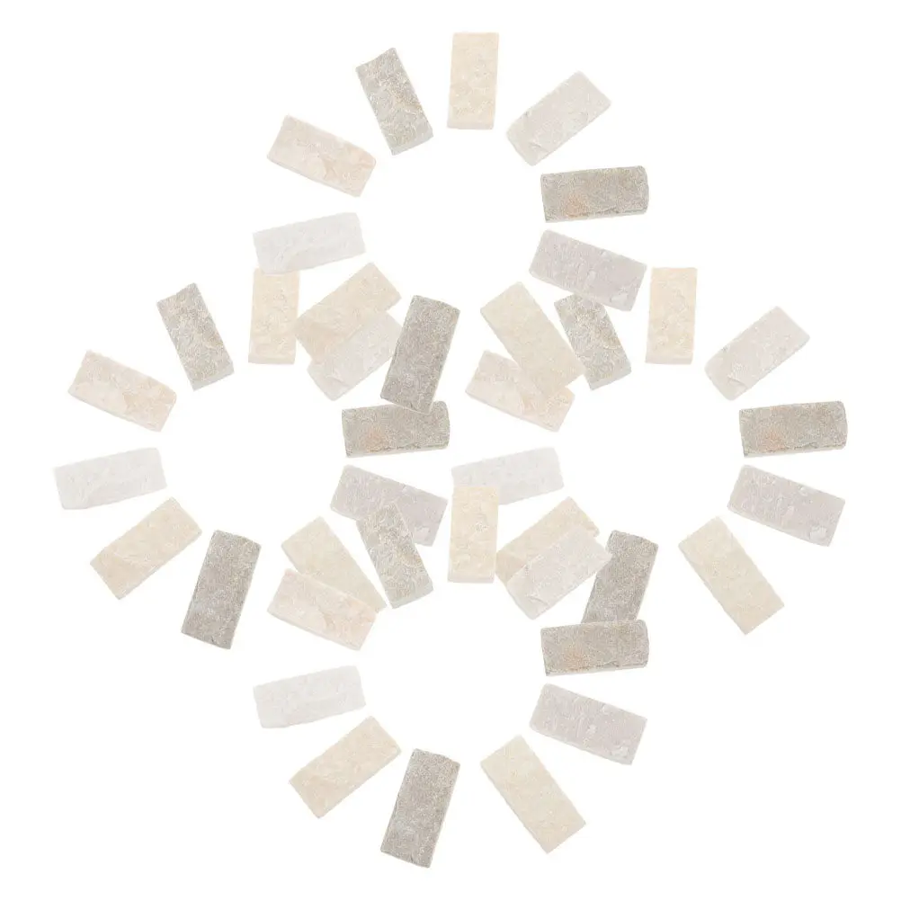 

Набор из 40 реалистичных мини-блоков: компактный, как живой, для декора интерьера, офисных столов, книжных полок, растений в горшках, аквариумов