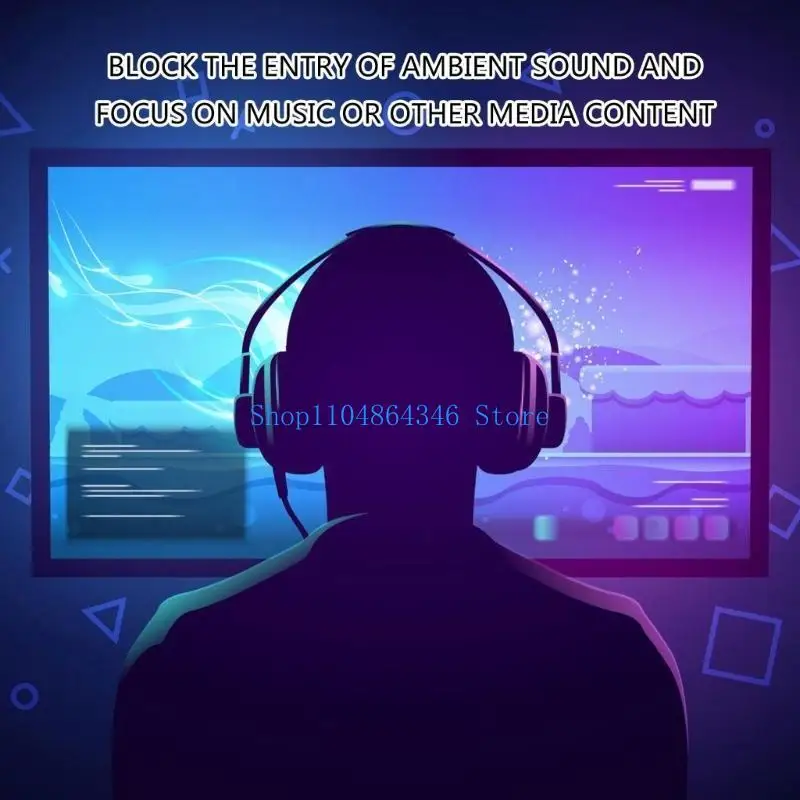 5ASD 1PAir Spuges Earpads Orear Cushions Cover per cuffie virtuose